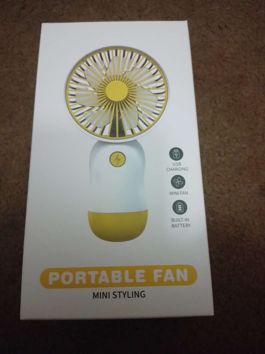 FAN - MINI PORTABLE FAN - KEEP COOL - Brand New