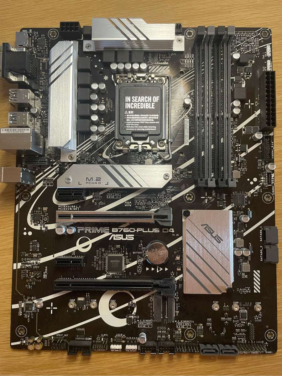 Asus Prime B760-Plus-D4 Motherboard LGA 1700