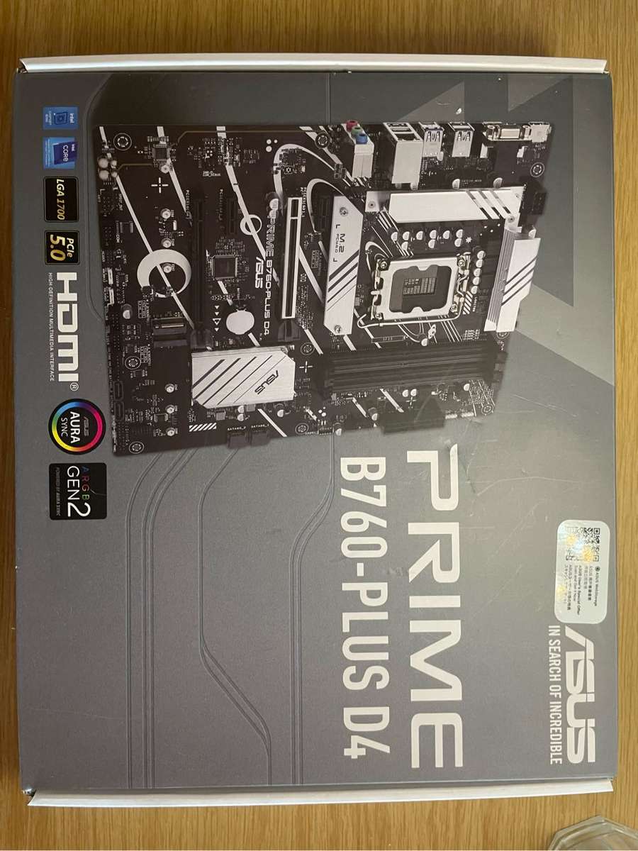 Asus Prime B760-Plus-D4 Motherboard LGA 1700