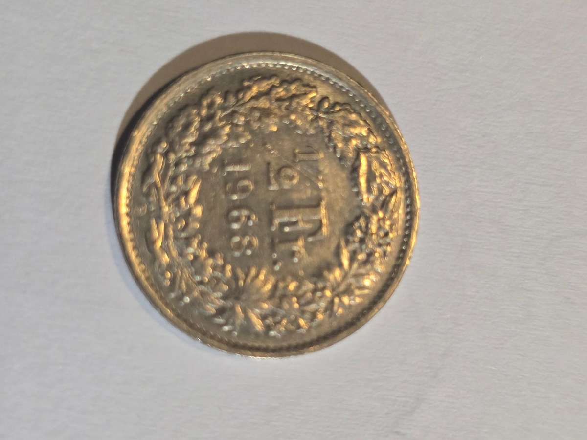 1/2 Swiss Francs