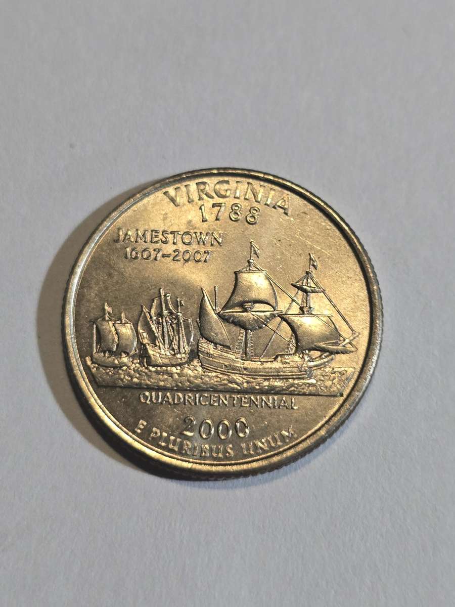 USA Virginia State Quarter