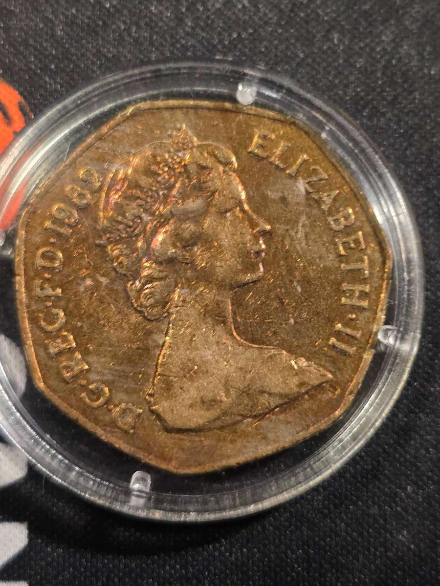 1982 UK 50 Pence  Elizabeth II | British Collector Coin