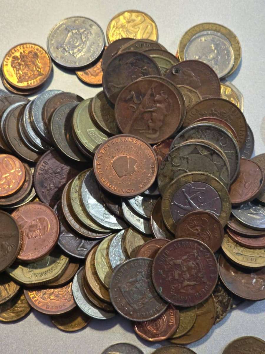 Lot 1 - 120 World Coins- mostly 1900's