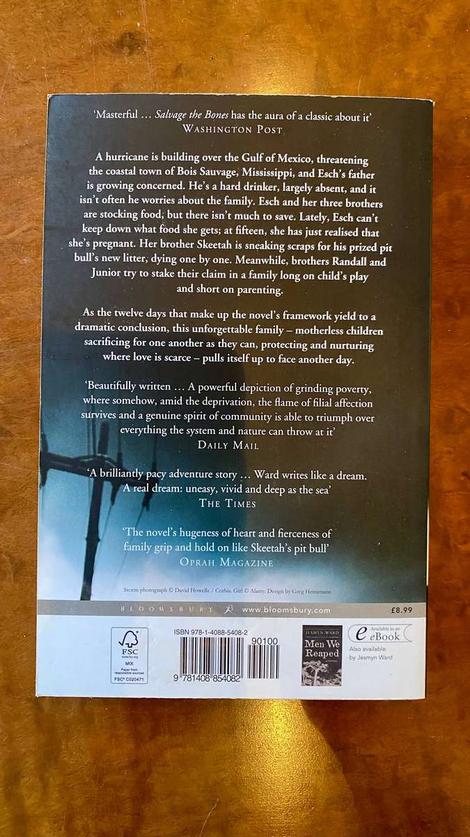 Salvage the Bones by Jesmyn Ward - Literary Fiction Paperback