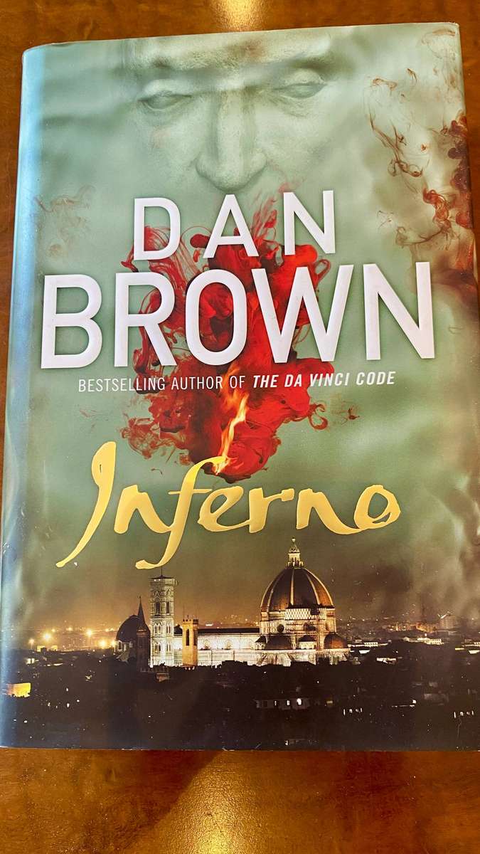 Inferno by Dan Brown - Thriller & Adventure Fiction Book, Hardcover