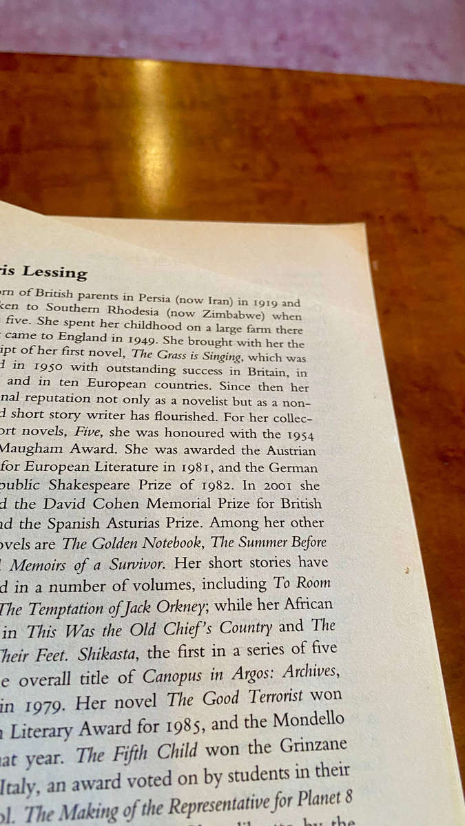 Doris Lessing Bundle: The Grass is Singing and The Diaries of Jane Somers