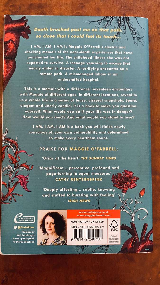I AM, I AM, I AM by Maggie 'OFarrell