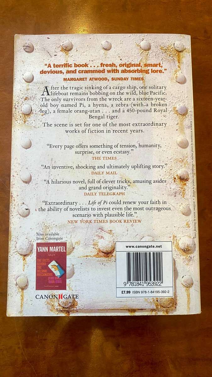 The Life of Pi by Yann Martel - Paperback Edition
