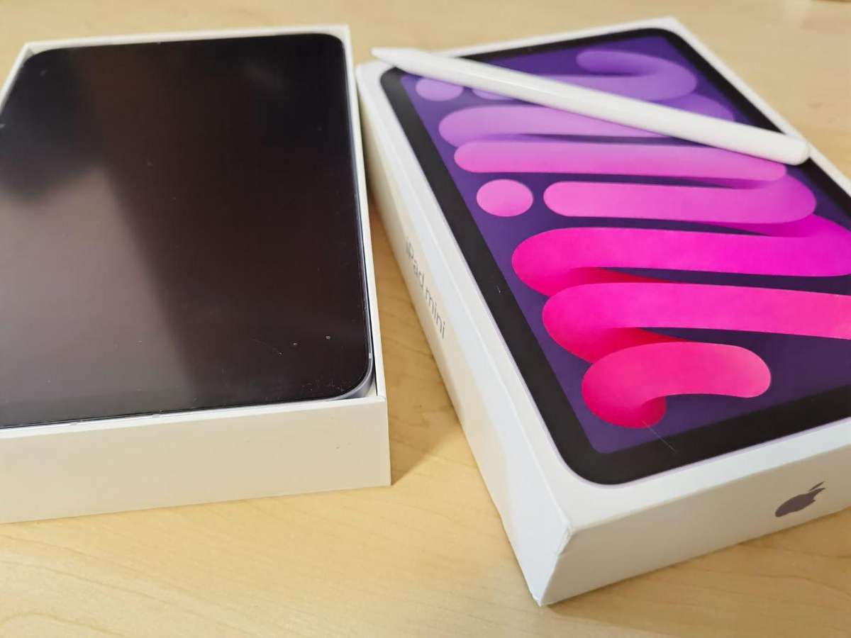 iPad Mini 6 + Paperlike Screen Protector & Pencil