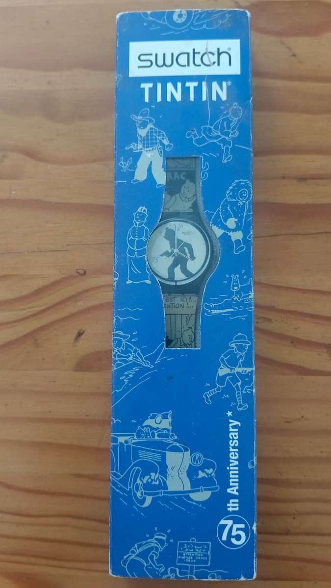 Tin Tin 75th Anniversary Limited Edition Swatch