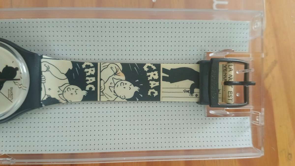 Tin Tin 75th Anniversary Limited Edition Swatch
