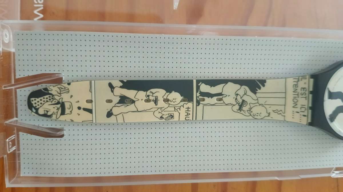 Tin Tin 75th Anniversary Limited Edition Swatch