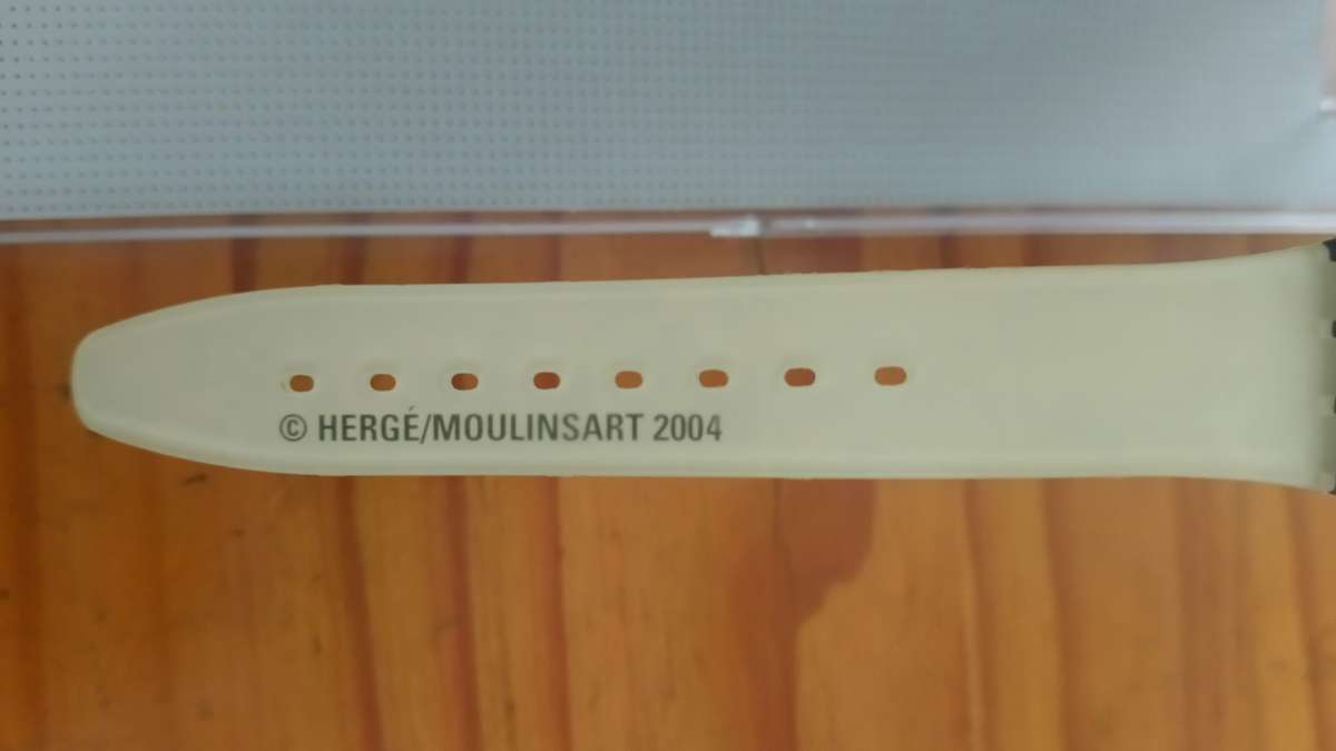 Tin Tin 75th Anniversary Limited Edition Swatch