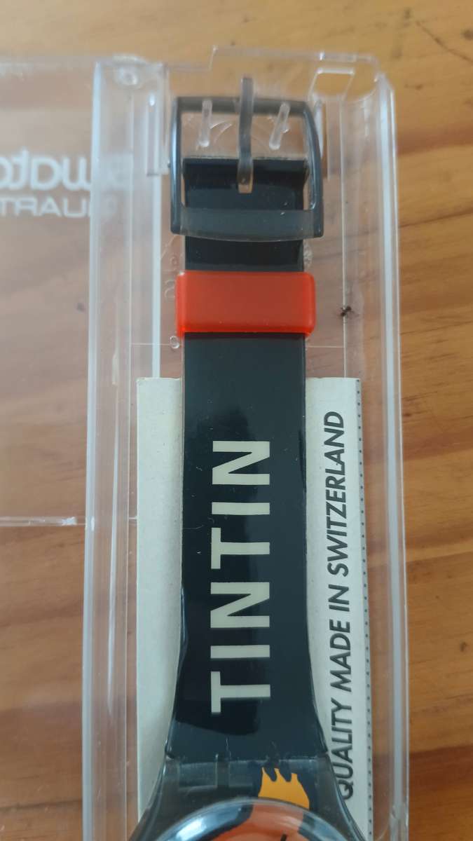 TinTin Swatch Watch Limited Edition 2004 - GM165 - Les Aventures De Tin