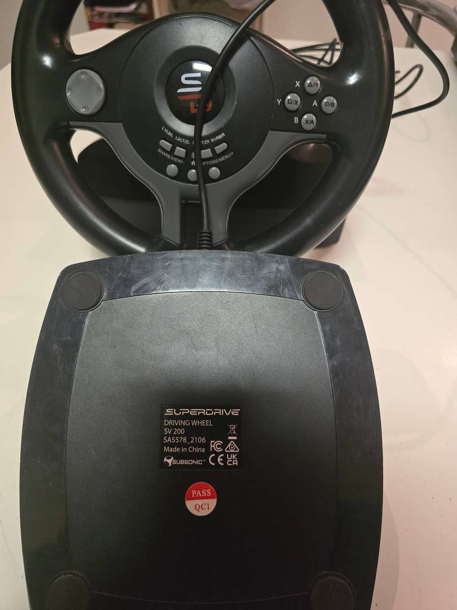 Gaming Steering Wheel & Pedal Sets  Superdrive