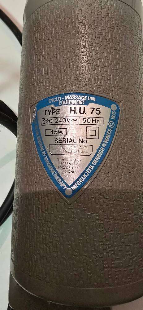 Vintage Electric Massager  Retro Wellness Classic