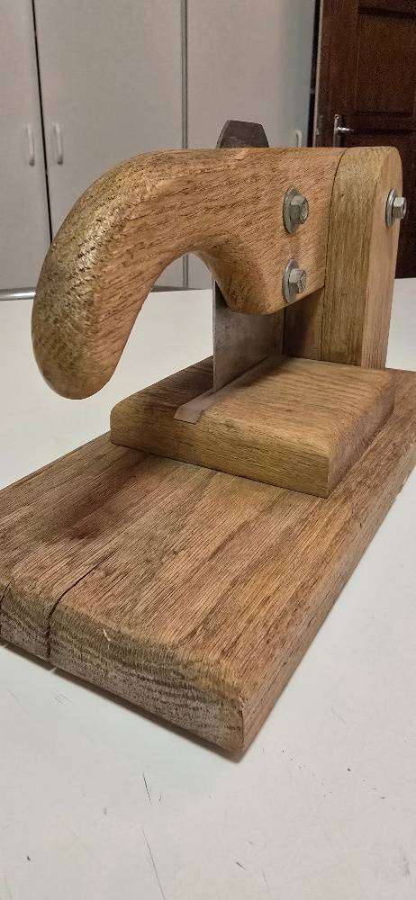 Handmade Wooden Biltong Cutter