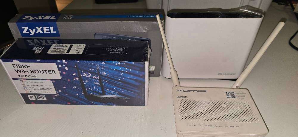 Networking Bundle  Fibre & ADSL Routers