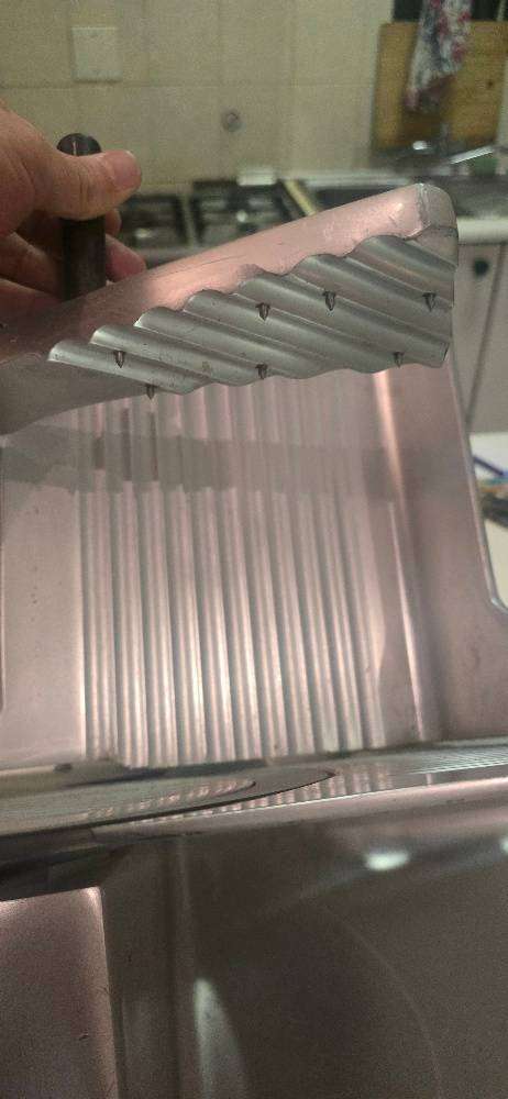 ABM DELI SLICER STAINLESS STEEL READY TO WORK
