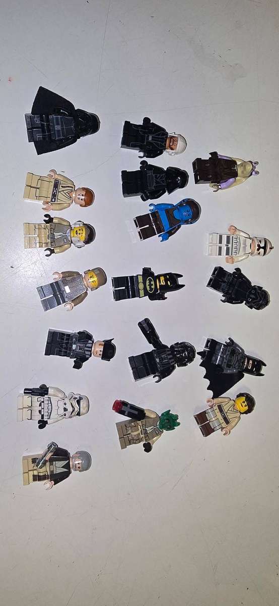 - Authentic LEGO Minifigures