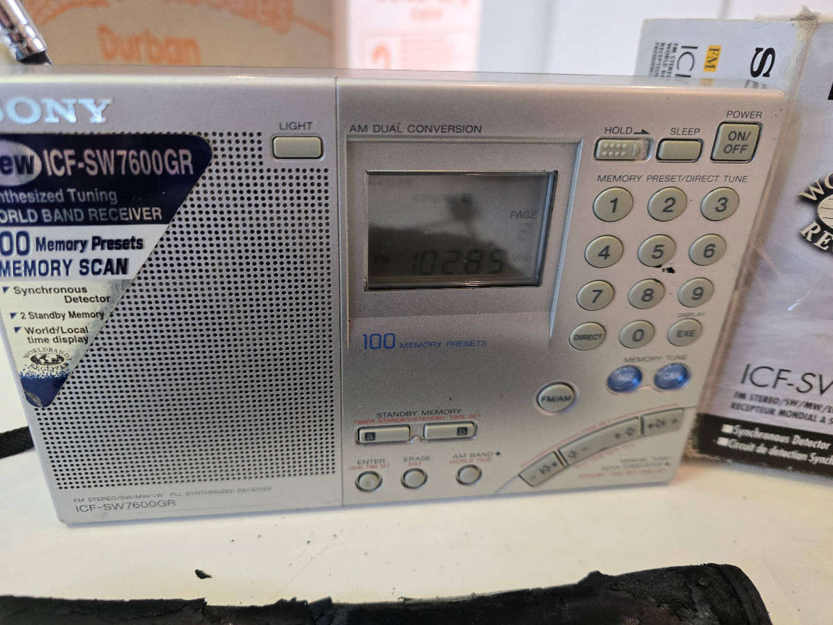 Sony ICF-SW7600GR World Band Radio Receiver
