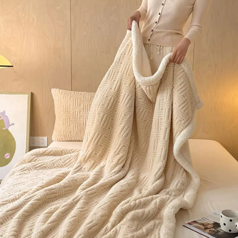 Cozy Fleece Multifunctional Blanket - Soft, Warm And Available In Queen Size