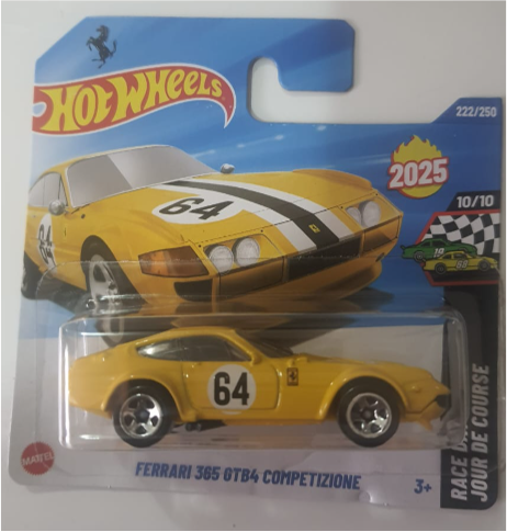 HOT WHEELS FERARRI 365 GTB4 COMPETIZIONE
