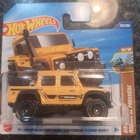 HOT WHEELS - 15 LAND ROVER DEFENDER CAB / VEHICULE A CAB