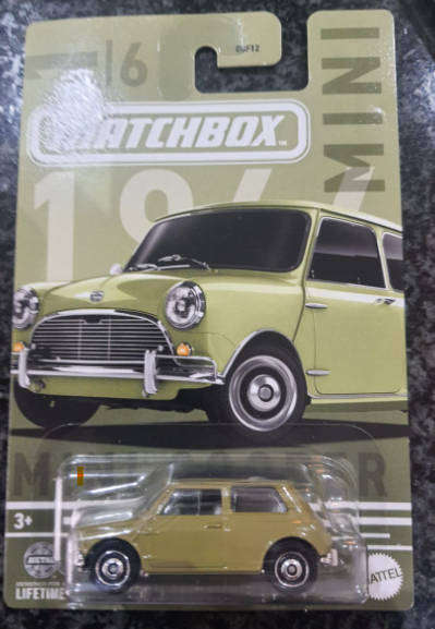 MATCHBOX 1963 AUSTIN MINI COOPER