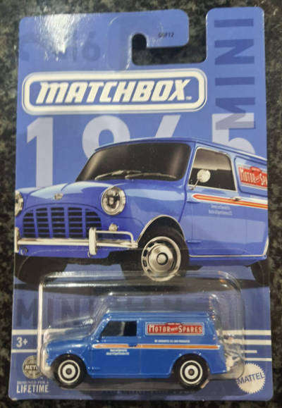 MATCHBOX AUSTIN MINI VAN 1965