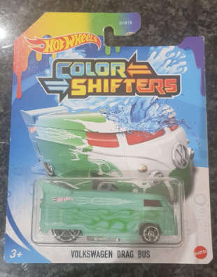HOTWHEELS VOLKSWAGEN DRAG BUS COLOR SHIFTER