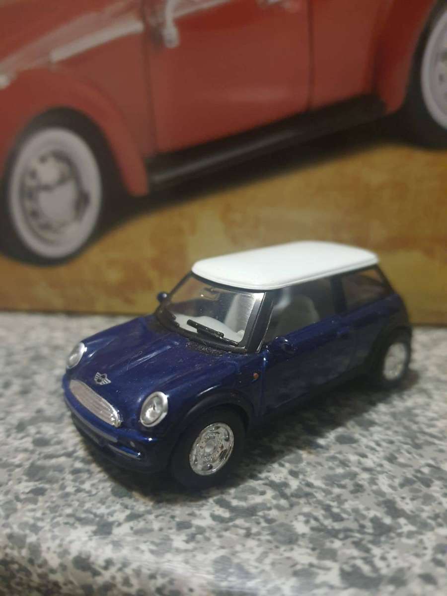 KINSMART NEW MINI COOPER (BLUE)