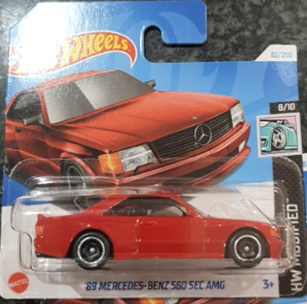 HOT WHEELS '89 MERCEDES-BENZ 560 SEC  AMG