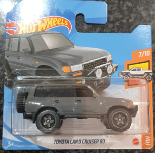 HOT WHEELS TOYOTA LAND CRUISER 80