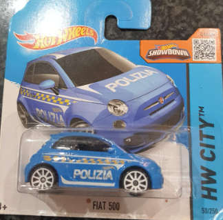 HOTWHEELS FIAT 500