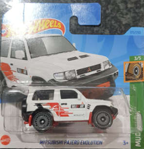 HOT WHEELS MITSUBISHI PAJERO EVOLUTION