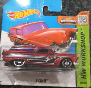 HOT WHEELS 8 CRATE