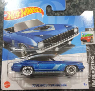 HOT WHEELS '70 PLYMOUTH BARRACUDA