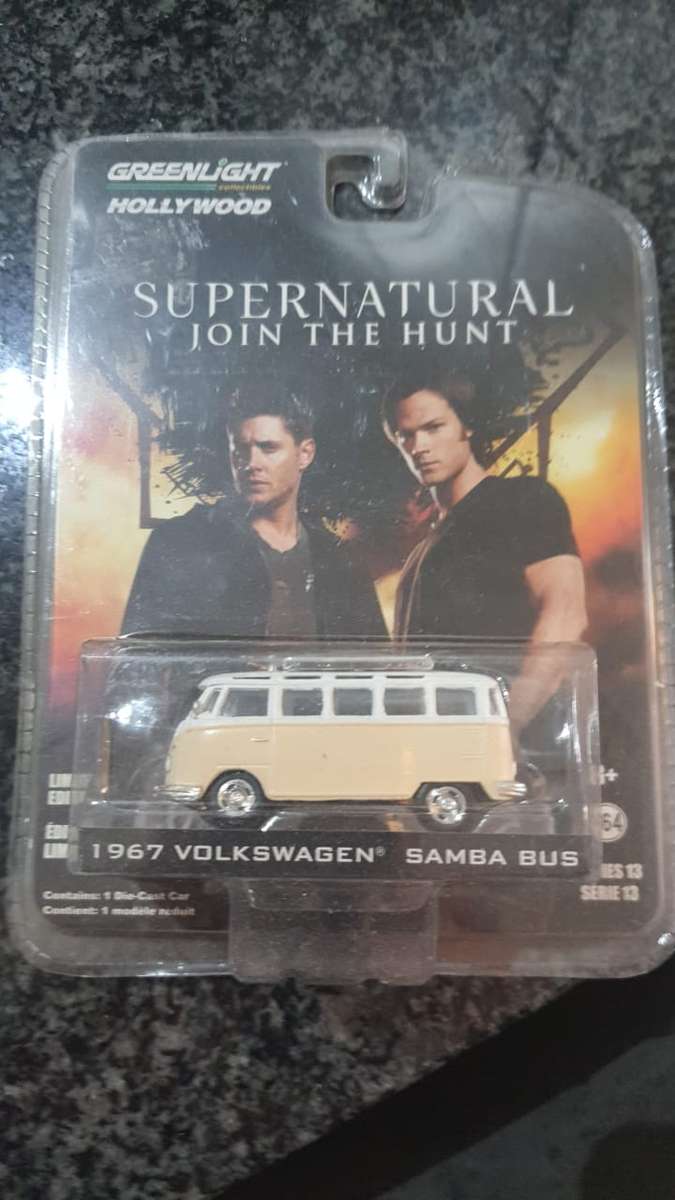 GREENLIGHT HOLLYWOOD SUPERNATURAL JOIN THE HUNT 1967 VOLKSWAGEN SAMBA BUS