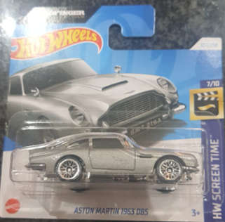 HOTWHEELS ASTON MARTIN 1963 D85