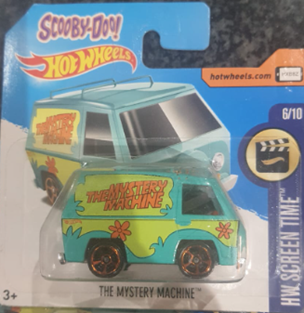 HOTWHEELS THE MYSTERY MACHINE SCOOBY-DOO