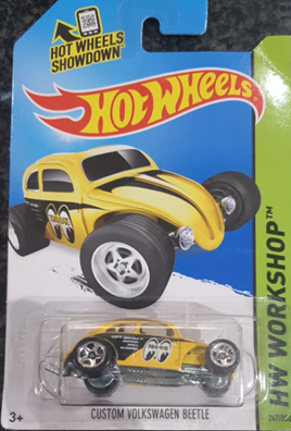 HOTWHEELS CUSTOM VOLKSWAGEN BEETLE MOON EYS
