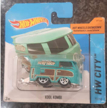 HOTWHEELS KOOL KOMBI - BLISTER AND CARD DAMAAAGED