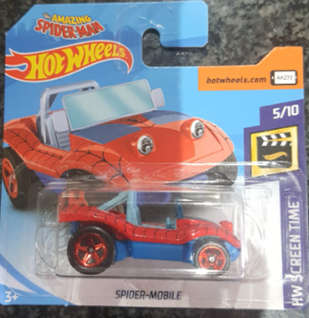 HOTWHEELS SPIDER MOBILE