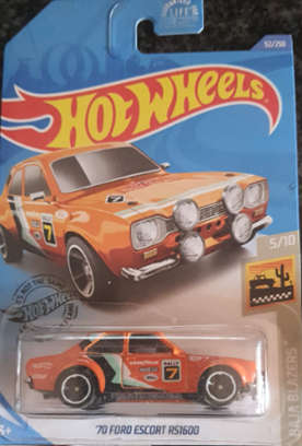 HOT WHEELS '70 FORD ESCORT RS1600