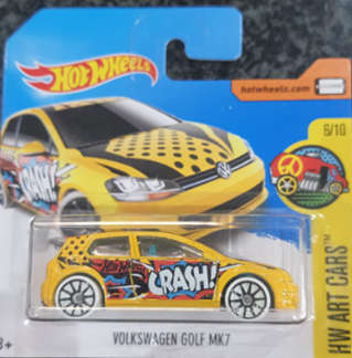 HOTWHEELS VOLKSWAGEN GOLF MK7