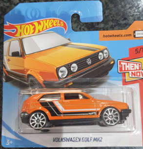 HOT WHEELS VOLKSWAGEN GOLF MK2