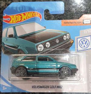 HOT WHEELS VOLKSWAGEN GOLF MK2