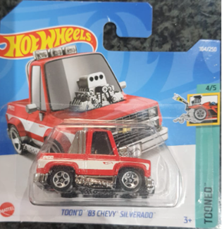 HOTWHEELS TOONED '83 CHEVY SILVERADO