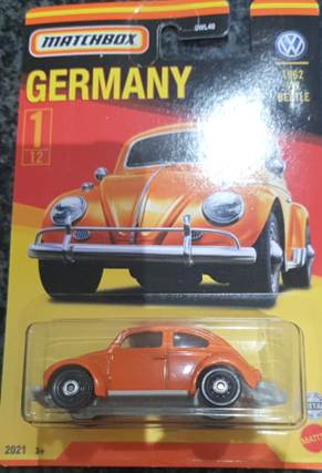 MATCHBOX 1962 VOLKSWAGEND BEETLE